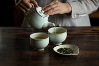 【一保堂茶舗】大福茶・煎茶 薫風 中缶セット