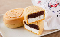 アイス最中！やくもっちぃもなか(粒あん＆生クリーム) 9個入  【 もなか モナカ 最中 和菓子 菓子 おかし 食品   グルメ お取り寄せ    】