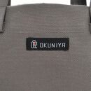 【福岡市の縫製工場オリジナルブランド　OKUNIYA】A4トートバック　グレー