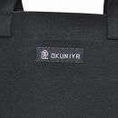 【福岡市の縫製工場オリジナルブランド　OKUNIYA】A4トートバック　ブラック