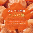 紀州南高梅 訳あり はちみつ梅 塩分5％ 2.4kg（300g×8パック）和歌山県産 うめぼし 梅干し 梅 送料無料 ふるさと納税 はちみつ ハチミツ 減塩 つぶれ梅 梅干 訳アリ わけあり セット お取り寄せ ご当地グルメ 和歌山県 白浜町