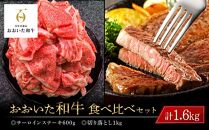 ＜定期便 全3回＞おおいた和牛 食べ比べ【総計5kg！】寄附額15万円コース（３）（ロース・サーロイン・カルビ等）