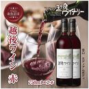 越後ワイン 赤 750ml 2本セット アグリコア  越後ワイナリー  新潟県産 ぶどう100%使用  辛口 ミディアムボディ アルコール12% 国産ワイン 魚沼ワイン 送料無料 新潟県 南魚沼市