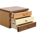 レターケース&nbsp;3段&nbsp;テイク&nbsp;ミニチェスト&nbsp;収納家具&nbsp;ケース&nbsp;ボックス&nbsp;小物&nbsp;木箱&nbsp;北欧
