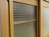 80&nbsp;カップボード&nbsp;ハッピー&nbsp;全ガラス＜WH色＞