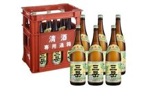 ＜2か月に1回お届け！定期便 全3回＞三岳1.8L 6本セット（プラスチックケース）