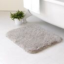 【グレー】バスマット&nbsp;35×60cm&nbsp;乾度良好バスミューズミレニアム&nbsp;吸水速乾&nbsp;抗菌防臭