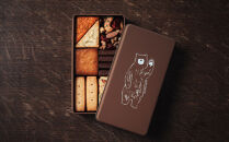 【cafe marble】ヨルのクッキー缶とドリップバッグ5個（カフェマーブル）［ 京都 クッキー缶 人気カフェ かわいい 缶 人気 おすすめ ギフト プレゼント 贈答 手土産 コーヒー お取り寄せ お菓子 スイーツ 送料無料 ふるさと納税 ］