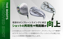 【ルーツゴルフ特許出願済】ゴルフスイング練習器シャロぽんヒンジアシスター（カーボンシャフト）［&nbsp;京都&nbsp;ゴルフ&nbsp;ブランド&nbsp;世の中で一番飛ぶクラブを作りたい&nbsp;飛距離&nbsp;スコア&nbsp;人気&nbsp;おすすめ&nbsp;オーダーメイド&nbsp;特別仕様&nbsp;カスタマイズ&nbsp;カスタム&nbsp;］