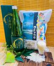 ー秘密の上善ー　越淡麗の上善如水　純米大吟醸（720ml×1本）と魚沼産コシヒカリ（2kg×1個）の贅沢セット