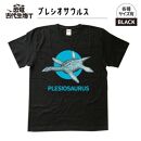 恐竜・古代生物Tシャツ　プレシオサウルス 044　サイズＭ（レギュラー）