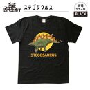 恐竜・古代生物Tシャツ　ステゴサウルス　サイズ100（キッズ・ユニセックス）