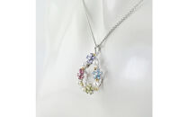 かわさきマイスター・現代の名工(令和６年黄綬褒章受章)が製作するSV/K18カラー石ペンダント