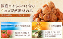 国産はちみつ梅 無添加 梅干し 訳あり つぶれ梅 低塩6% 1kg(500g×2パック) 化学調味料 無添加食品 A-145［KU1］