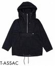 DB28【SIZE:FREE】T-ASSACレディースアノラックパーカ「ANORAK / INDIGO」