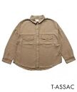 DB29【SIZE:FREE】T-ASSACレディースミリタリーシャツ「MILITARY SH / BEIGE」