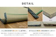 FH009　長さ調節できる国産い草上敷き　五八間 4畳用 176×352cm