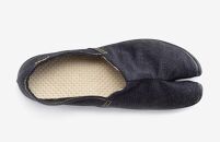 DL110 足袋型シューズ『たびりら』カラー：デニム【22.5cm】