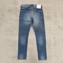 CK77【岡山デニム】USED加工ジーンズ［L-INDIGO・スリムテーパード］／28インチ