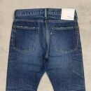 CK78【岡山デニム】USED加工ジーンズ［INDIGO・スリムテーパード］／28インチ