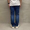 CK78【岡山デニム】USED加工ジーンズ［INDIGO・スリムテーパード］／30インチ