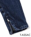 DB21【SIZE:1】T-ASSACレディースジーンズ「SKINNY/LIGHT INDIGO」（スキニー）