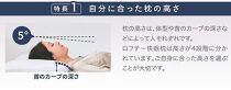 ロフテー 快眠枕 LT-060 マルコビーンズ【１号】【エアウィーヴ グループ】JF001VC01
