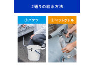 高圧洗浄機　充電式ハンディウォッシャーJHW-101グレー