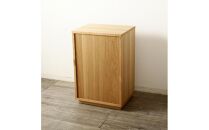 大川家具&nbsp;ティレ&nbsp;50cmリビングチェスト&nbsp;台輪&nbsp;天然木オーク(ナラ)