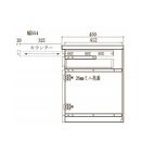 60幅 家具調仏壇 ロータイプ 日本製 仏具 開き戸 カウンター付き 60センチ【NA（ナチュラル色）】