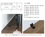 150幅テレビボード&nbsp;準完成品&nbsp;スモークガラス&nbsp;リビング収納&nbsp;テレビ台&nbsp;150センチ【オーク柄（ナチュラル系）】