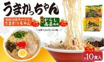 うまかっちゃん 5食＆博多からし高菜風味 5食 計10食セット