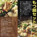 【博多の名物セット】国産牛もつ鍋(醤油味)2人前＆辛子明太子切子450g【大川市】