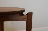 【FILE FURNITURE WORKS】スツール 　ウォールナット（FH1-F Stool）［ 京都 家具 インテリア 椅子 イス おしゃれ 高級 人気 おすすめ 国産 職人 一点もの オーダー 東京 田園調布 ショールーム ］ 