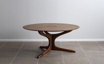 【FILE FURNITURE WORKS】ダイニングテーブル（DT-6 Round Table）［ 京都 家具 インテリア テーブル 机 おしゃれ 高級 人気 おすすめ 国産 職人 一点もの オーダー 東京 田園調布 ショールーム ］ 