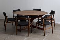 【FILE FURNITURE WORKS】ダイニングテーブル（DT-6 Round Table）［ 京都 家具 インテリア テーブル 机 おしゃれ 高級 人気 おすすめ 国産 職人 一点もの オーダー 東京 田園調布 ショールーム ］ 