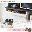 食器棚&nbsp;幅115cm&nbsp;マルシェ&nbsp;ホワイト