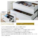 食器棚&nbsp;幅115cm&nbsp;エスプリ&nbsp;ホワイト