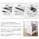 食器棚&nbsp;幅115cm&nbsp;エスプリ&nbsp;ホワイト