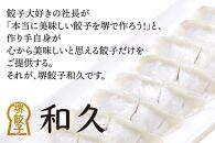 堺餃子和久 にんにく餃子 4パック（40個）・手羽餃子 5本セット