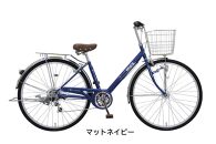 ヱビス自転車　モース276DX【マットネイビー】