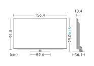 シャープ SHARP 【AQUOS（アクオス）EN1ライン 70V型 4K液晶テレビ 4T-C70EN1 】