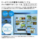 日立&nbsp;冷蔵庫【標準設置費込み】5ドア&nbsp;470L&nbsp;左開き&nbsp;HWSタイプ&nbsp;真ん中冷凍室&nbsp;まるごとチルド&nbsp;幅60cm&nbsp;ブラストモーブグレー&nbsp;R-HWS47XL-H