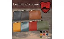 匠 Leather Coincase ネイビー