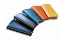 匠 Leather Long Wallet ネイビー