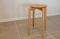 【FILE FURNITURE WORKS】ハイスツール オーク（FH2-F High stool）