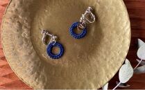 airy&nbsp;indigo&nbsp;イヤリング