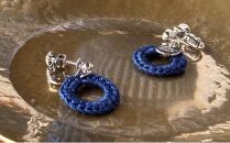 airy&nbsp;indigo&nbsp;イヤリング