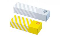 驚異の 防臭 袋 BOS ストライプパッケージ Sサイズ 200枚（クリームイエロー）・ Mサイズ 90枚（白）計290枚