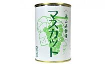 岡山果物 缶詰 6缶詰合せ（清水 白桃／マスカット／ニューピオーネ 各2缶）吉英フルーツ